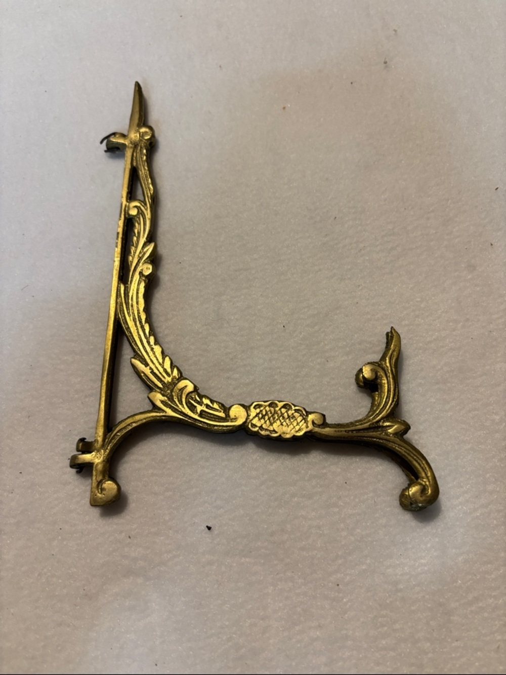 Ornate Gold Decorative Stand / Easel